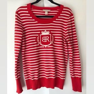 Banana Republic monogram striped sweater